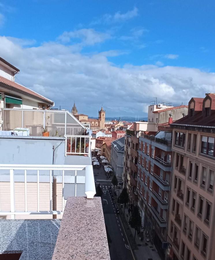 Appartement Atico Quintana II - Con Terraza, En El Centro Con Wifi Y Garaje à Oviede Extérieur photo